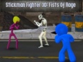 Mchezo Stickman Fighter 3D: Fists Of Rage