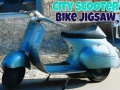 Mchezo City Scooter Bike Jigsaw