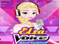 Mchezo Elsa The Voice Blind Audition
