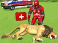 Mchezo Animal Rescue Robot Hero