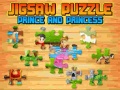 Mchezo Prince and Princess Jigsaw Puzzle