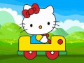 Mchezo Cute Kitty Car Jigsaw