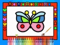 Mchezo Color and Decorate Butterflies