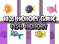 Mchezo Kids Memory Game Fish Memory