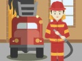 Mchezo Firefighters Match 3