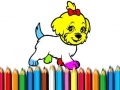 Mchezo Back To School: Doggy Coloring Book