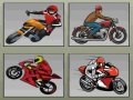 Mchezo Racing Motorcycles Memory
