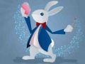 Mchezo Funny Bunnies Coloring