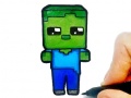 Mchezo Easy Kids Coloring Mineblox