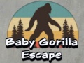 Mchezo Baby Gorilla Escape
