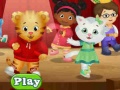Mchezo Daniel Tiger Dance Party