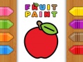 Mchezo Fruit Paint