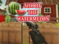 Mchezo Shoot The Watermelon