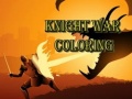 Mchezo Knight War Coloring