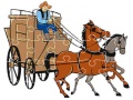 Mchezo Wagons Jigsaw