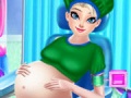Mchezo Elsa Pregnant Caring
