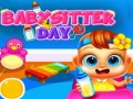 Mchezo Babysitter Day 