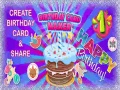 Mchezo Birthday Card Maker