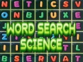 Mchezo Word Search Science