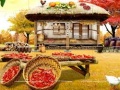 Mchezo Cartoon Autumn Puzzle
