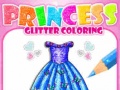 Mchezo Princess Glitter Coloring