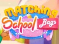 Mchezo Matching School Bags