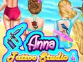 Mchezo Anna Tattoo Studio 4
