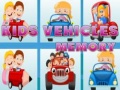 Mchezo Kids Vehicles Memory