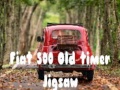 Mchezo Fiat 500 Old Timer Jigsaw