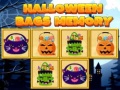 Mchezo Halloween bags memory