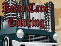 Mchezo Retro Cars Coloring