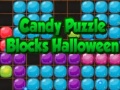 Mchezo Candy Puzzle Blocks Halloween