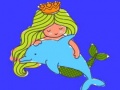 Mchezo Mermaid Coloring Book