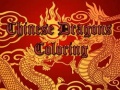 Mchezo Chinese Dragons Coloring