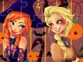 Mchezo Princess Halloween Jigsaw