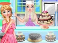Mchezo Frozen Cake Shop Cool Summer