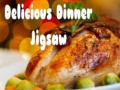 Mchezo Delicious Dinner Jigsaw