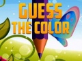 Mchezo Guess the Color