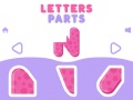 Mchezo Letters Parts