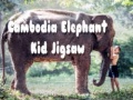 Mchezo Cambodia Elephant Kid Jigsaw