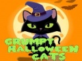 Mchezo Grumpy Halloween Cats