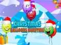 Mchezo Christmas Balloons Bursting