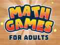 Mchezo Math Games for Adults