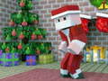 Mchezo MineCraft Christmas Jigsaw Puzzle