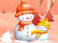 Mchezo Snowman Slide