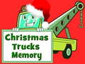 Mchezo Christmas Trucks Memory