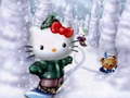 Mchezo Hello Kitty Christmas Jigsaw Puzzle
