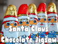Mchezo Santa Claus Chocolate Jigsaw