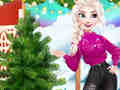 Mchezo Frozen Christmas: Extreme House Makeover