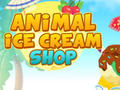 Mchezo Animal Ice Cream Shop